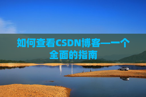 如何查看CSDN博客—一个全面的指南